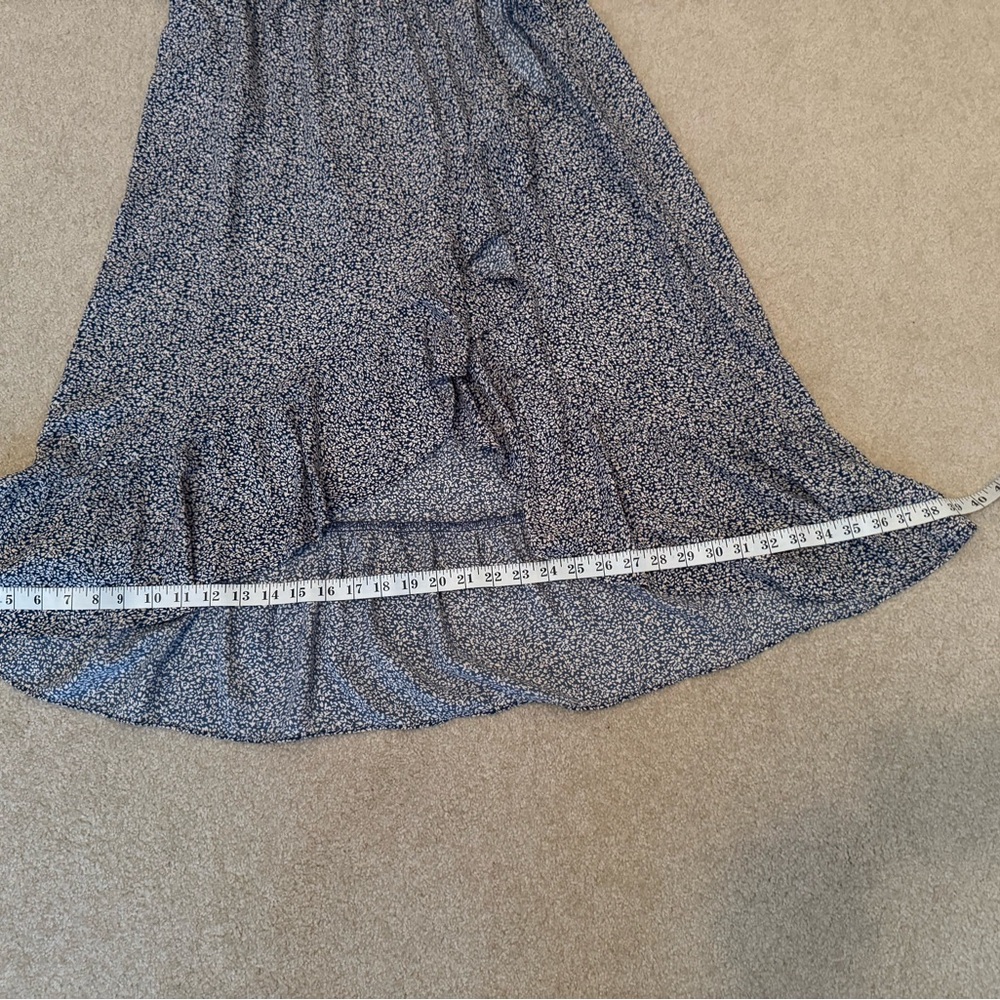 LC Lauren Conrad Asymmetrical  Ruffle Midi Skirt NWT Size M - Picture 13 of 14
